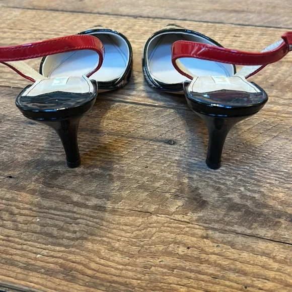 Boden The Sixties Slingback Leopard heels - Picture 6 of 6